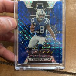 Jonathan Taylor Numbered Mosaic Card