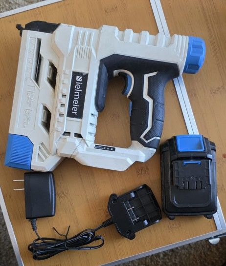 20V Nail Gun Battery Powered 2 in 1 Upgraded Cordless