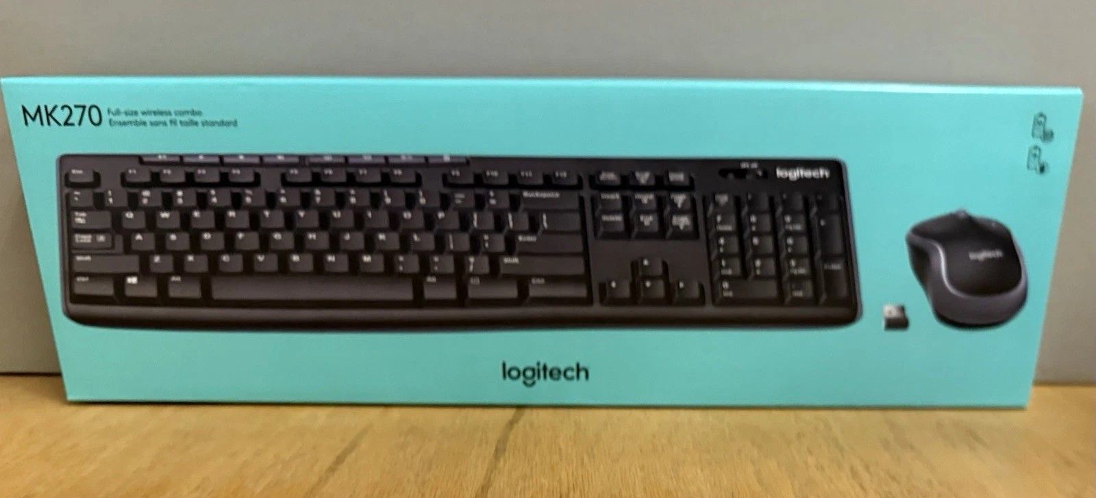 Logitech MK270 Wireless Keyboard and Mouse Combo