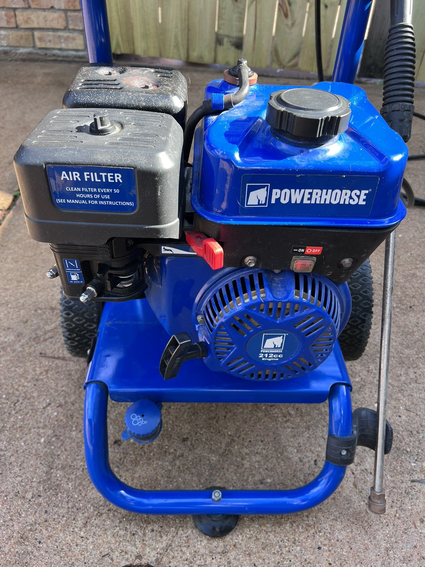 Powerhorse 3100 PSI, 2.5 GPM Gas Cold Water Pressure Washer
