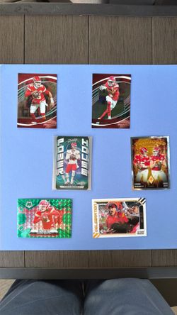 6 NFL Chiefs Dynasty Cards