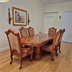 Monti Carlo Snow Dining Set ( Deliver Available) 