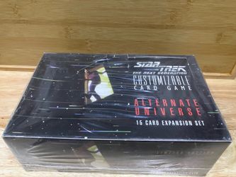 Star Trek: The Next Generation Customizable Card Game booster box Alternate Universe
