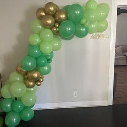 balloon set up