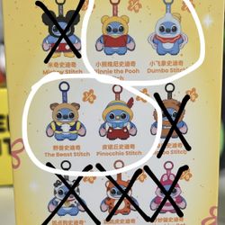 Pop Mart Disney Stitch Keychain 