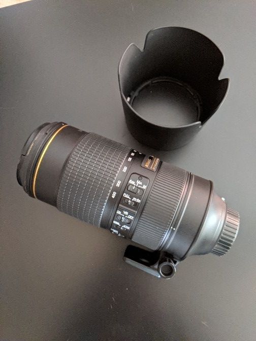 NEW Nikon AF-S NIKKOR 80-400mm 80-400 f/4.5-5.6G ED VR Lens