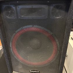 Radio Shack PA Speakers