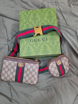 Gucci Ophidia GG Belt Bag with Coin Purse