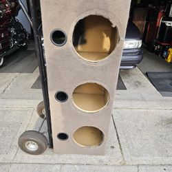 12"  ported speaker box