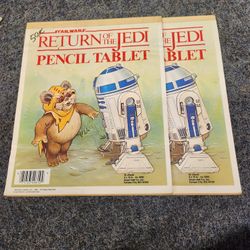 Star Wars Return Of The Jedi Pencil Tablets 