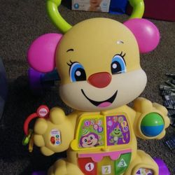 Shop Fisher-Price Laugh & Learn Smart Stages Learn with Puppy Walker Baby & Toddler Toy