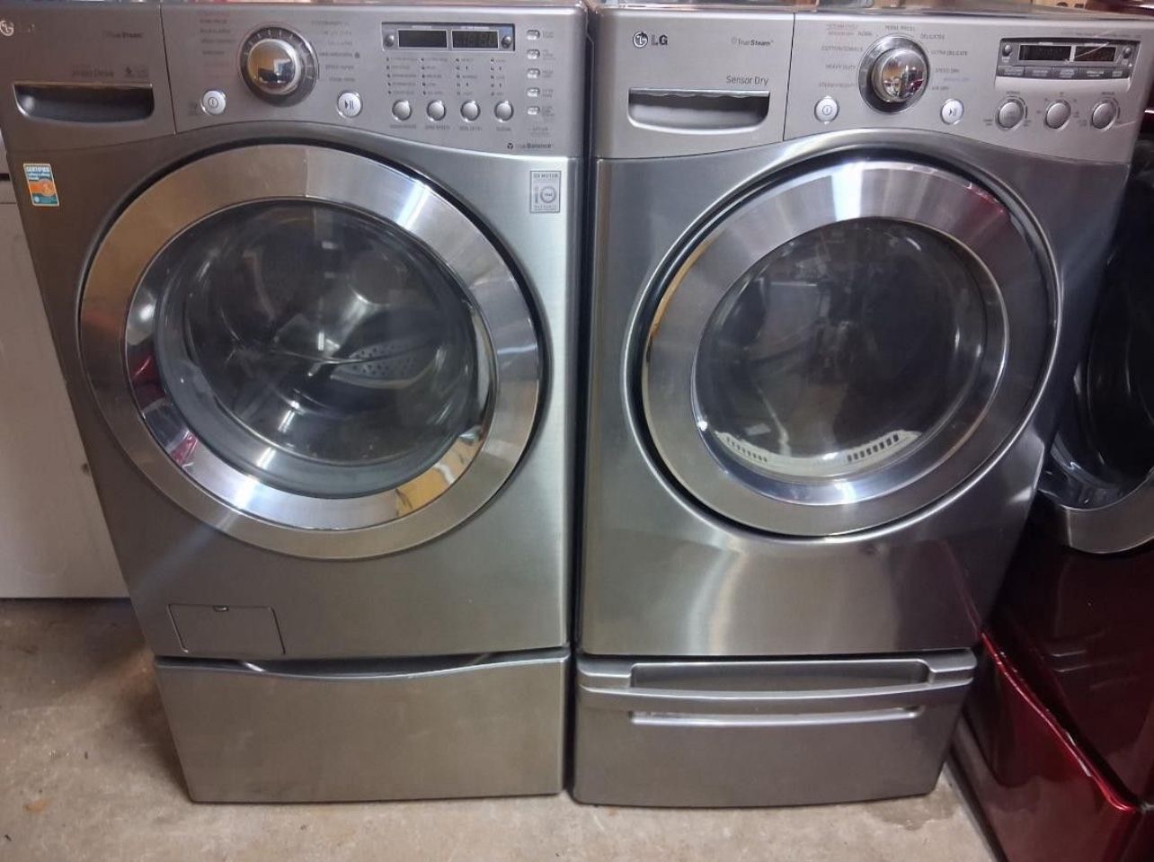 Heavy Duty LG Washer And Dryer 