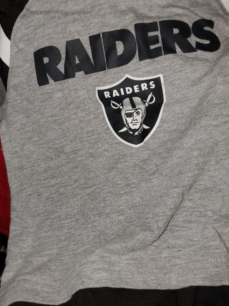 RAIDERS Onsie 6/9months w/bib, $10