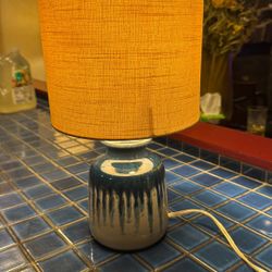 Lamp Decorative Blue / White