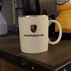 Porsche coffee mug