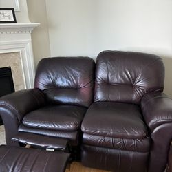 Recliner Sofa And One Seat