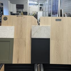 Vinyl Flooring, Counter Tops And Cabinets 
