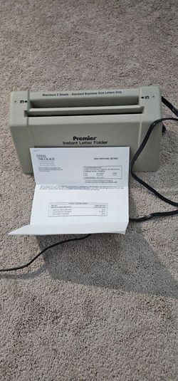 Instant Letter Folder Electric