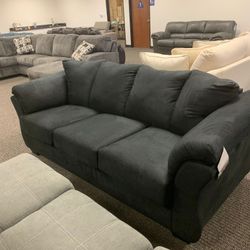 Darcy Black Sofa 