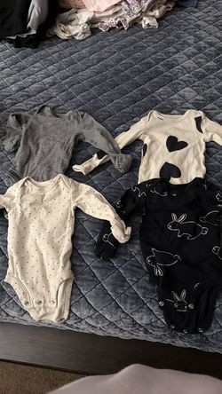 Carters New Born oneseis Bay Girl