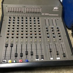 Vintage Music Studio Audio Mix Board