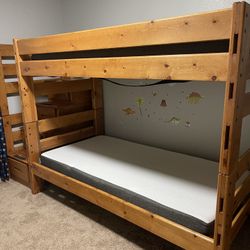 Bunk Beds And Dresser / Mattress NOT INCLUDED 