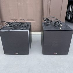 Polk Audio Subwoofer Home Entertainment PSW10 And PSW108