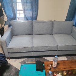 78" Square Arm sofa