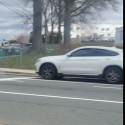 White SUV. Insurance Cards