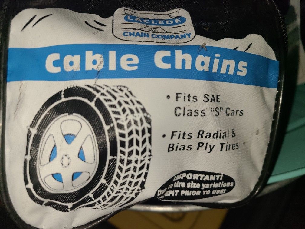 New Tire Cable Chains