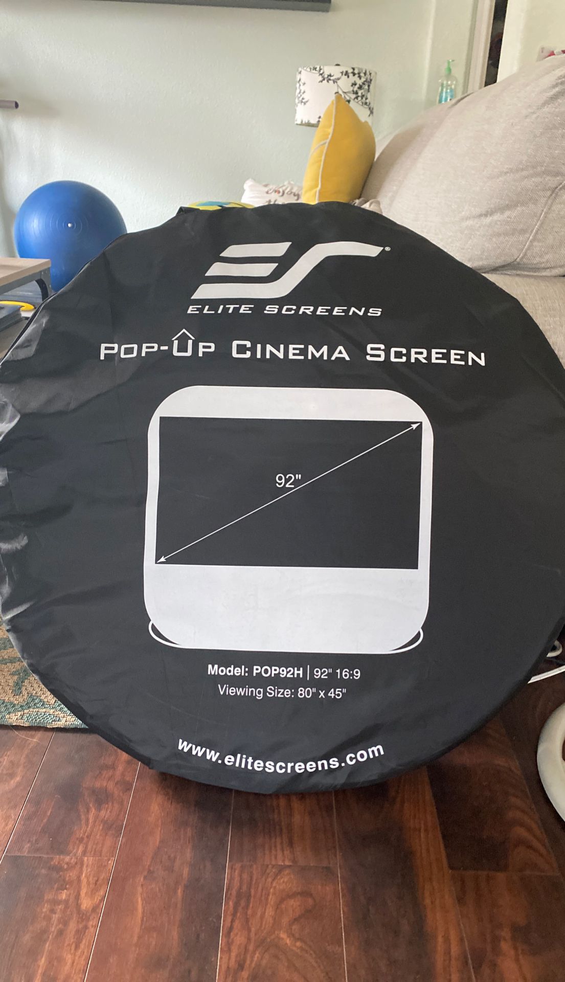 Pop Up Cinema Screen