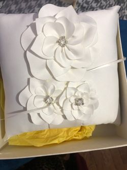 Ring or engagement pillow