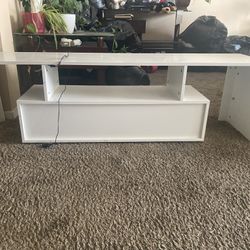 White Tv Stand 