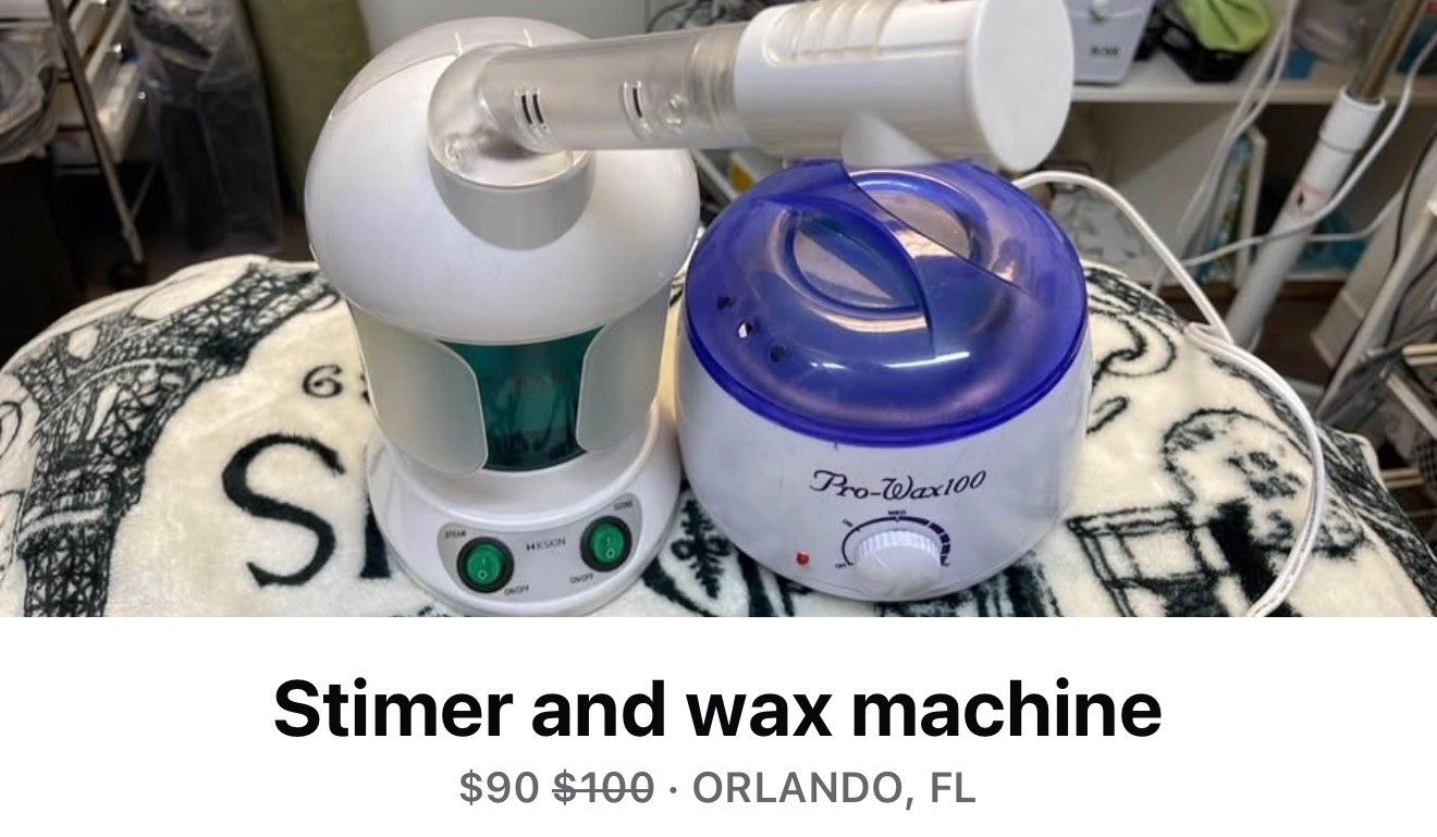 Stimer And Wax Machine