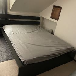 Queen Size IKEA Bed Frame – Black