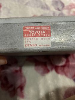Toyota Prius computer assy, battery