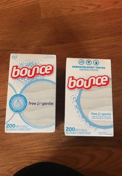 7.50 2/15.00 bounce dryer sheets 200