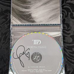 Taylor Swift The Tortured Poets Department "The Albatross" Target Exclusive CD With Faux Signature 