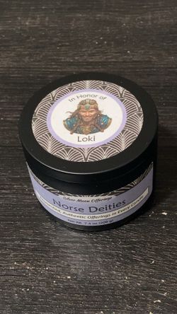 Norse Deities Loki Candle (Please Read Description!)