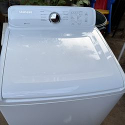 Samsung WA45N3050AW/A4 Top-Load Washer – 4.5 Cu. Ft. Capacity | High-Efficiency | Powerful & Reliable Cleaning