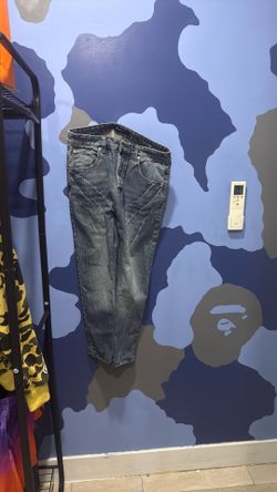 Purple jeans