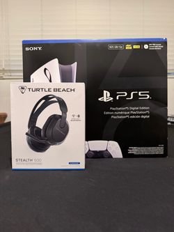 PlayStation 5 Digital Edition + BT Headset