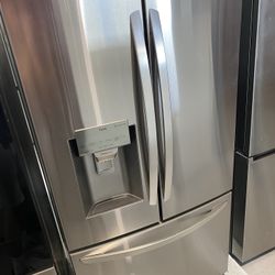 Stainless Steel 26 Cu. Ft. Smart WiFi Enabled French Door Refrigerator 