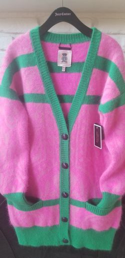 New Wool long CARDIGAN SWEATER fr Juicy Couture