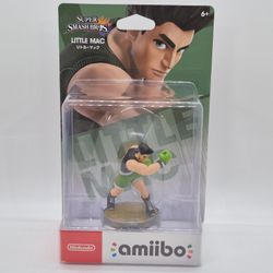 Little Mac amiibo Super Smash Bros Nintendo Punch Out Figure Brand New Sealed