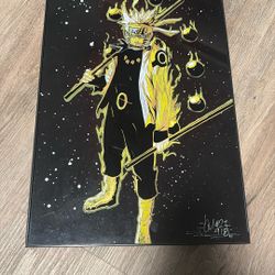 Hand Made Naruto Panting 