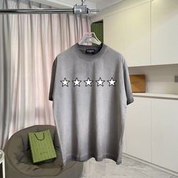 Balenciaga “5 Star” Grey T-Shirt