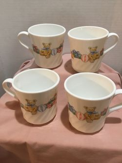 Corelle Vintage Toy Design Cups