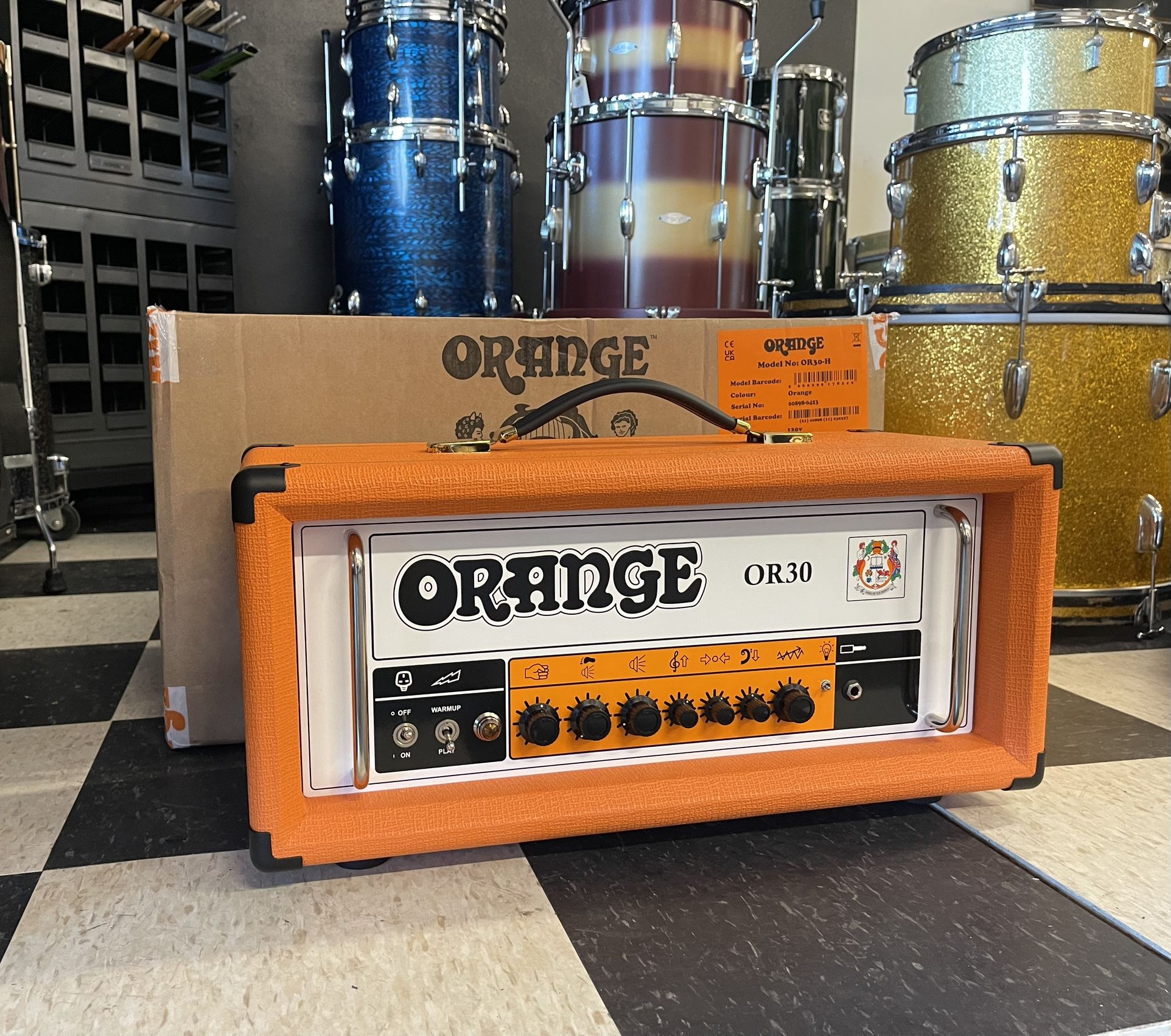 Orange OR30 Tube Amplifier head w/box