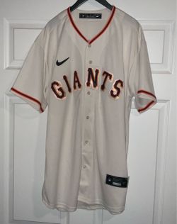 San Francisco Giants Joey Bart Jersey #21 Cream Adult Mens Large New